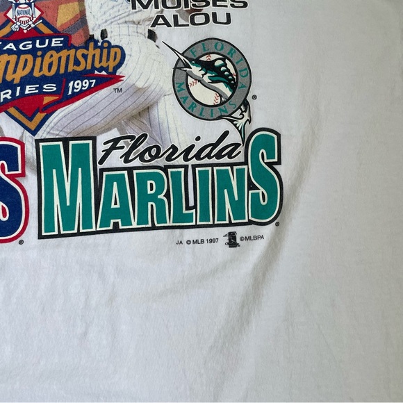 NWT Vintage 1997 League Championship Series Atlanta Braves vs. Florida Marlins - Picture 5 of 11